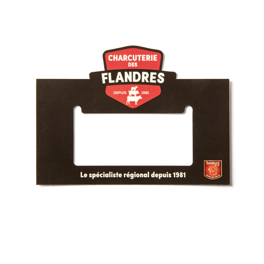 electronic shelf labels Digitale prijzen charcuterie de flandres