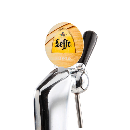 beer tap logo Leffe Blond