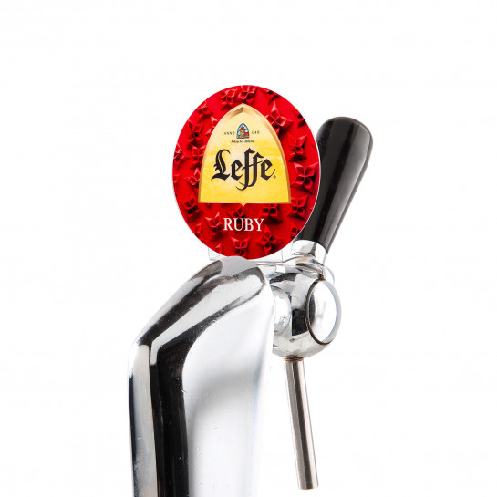 beer tap logos Leffe Ruby