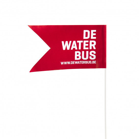 Vlaggetjes De Waterbus