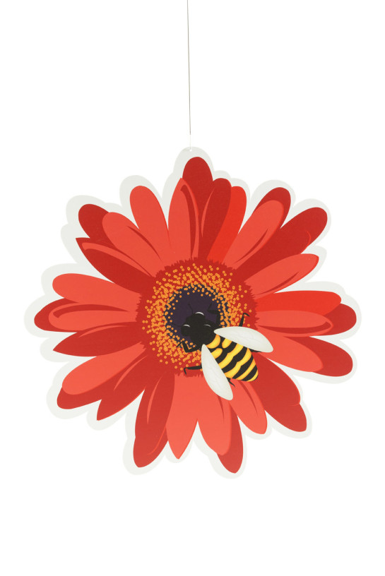 ceiling mobile Decoration flower and bee