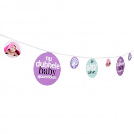 dubbele baby spaarstickers