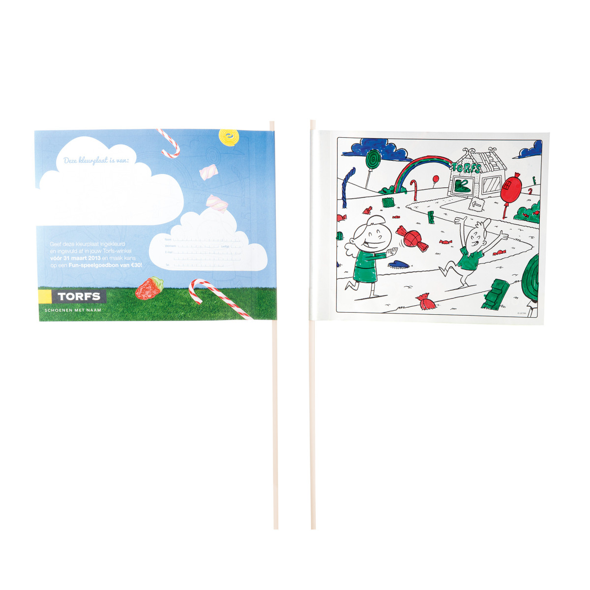 Paper Flags Wybon Bunting Flags Wobblers And Promotional Printing