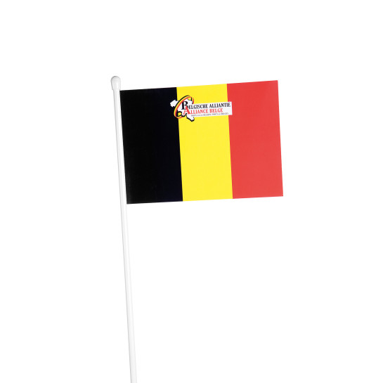 drapeau à main Belgium